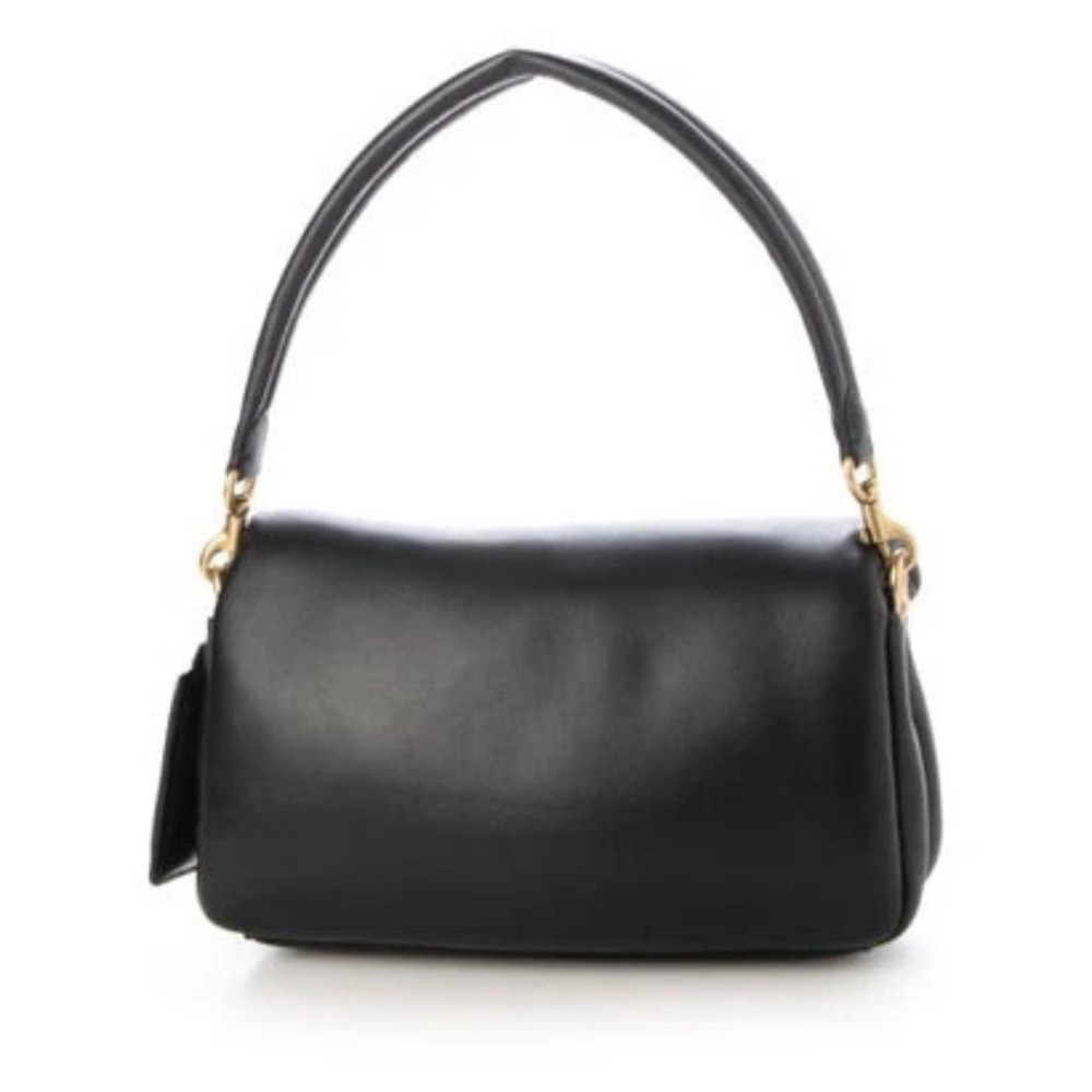 COACH Pillow Tabby 26 Shoulder Bag Black Authentic - Picture 3 of 8